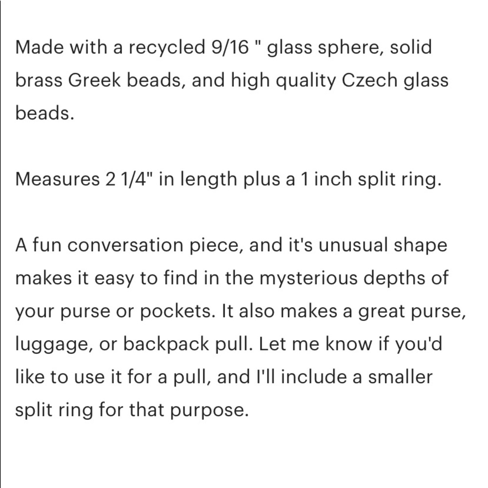 Chakra Rainbow Keychain or Zipper Pull - Picture 7 of 7